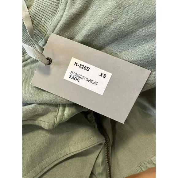 New Free People x Nicholas K Bomber Sweat Size Xtra Small - Picture 5 of 6